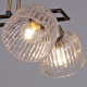 Люстра на штанге ILLUMICO IL0794-4CSQ-25BKAB ELITE
