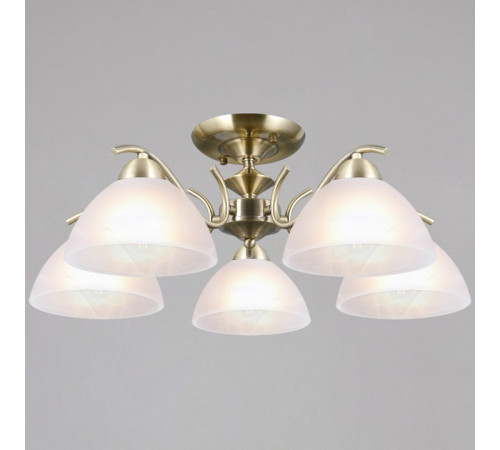 Люстра на штанге ILLUMICO IL0905-5CSQ-26 AB ELITE