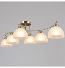 Люстра на штанге ILLUMICO  IL0909-6CSQ-26 AB ELITE