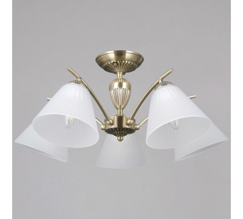 Люстра на штанге ILLUMICO IL0910-8CSQ-26 AB ELITE
