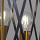 Подвесной светильник ILLUMICO IL1023-3PB-05 BK GD