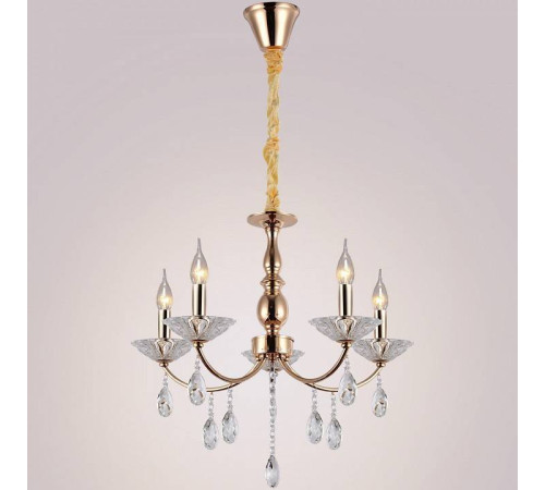 Подвесная люстра ILLUMICO IL1242-5PPA-29 GD