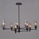Люстра на штанге ILLUMICO IL2216 IL2216-9PLS-24 HIGHBALL