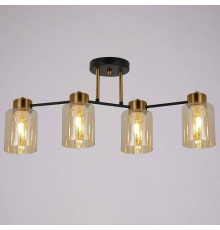 Светильник на штанге ILLUMICO Qui IL6111-4COU-79 BK GD Qui