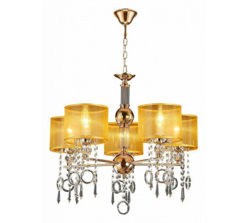 Подвесная люстра ILLUMICO IL6219-5P-27 GD