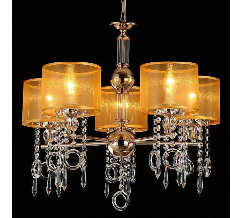 Подвесная люстра ILLUMICO IL6219-5P-27 GD