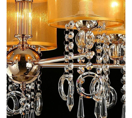 Подвесная люстра ILLUMICO IL6219-5P-27 GD