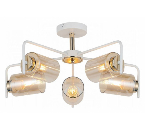 Люстра на штанге ILLUMICO IL8248-5COU-79 WH GD