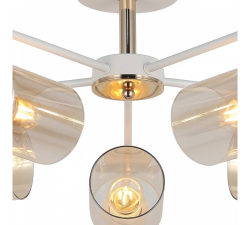 Люстра на штанге ILLUMICO IL8248-5COU-79 WH GD