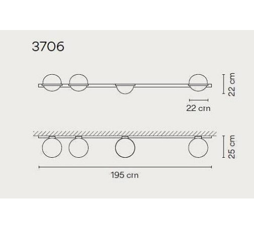 Бра Imperiumloft Palma 22,93726