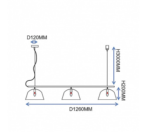 Подвесной светильник Imperiumloft Ambit MU01
