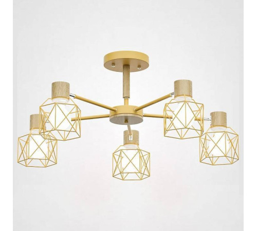 Люстра на штанге Imperiumloft Corf Yellow CORF-B01