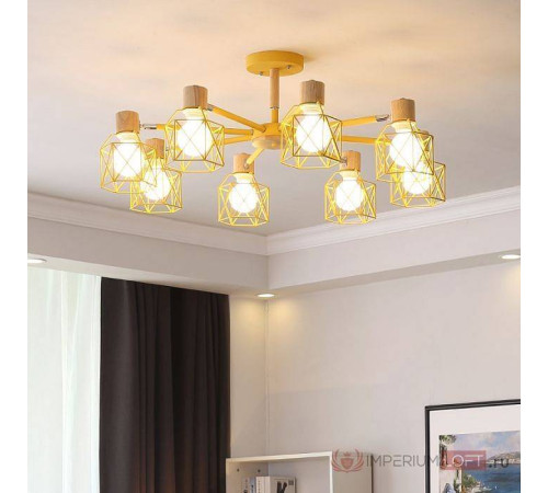 Люстра на штанге Imperiumloft Corf Yellow CORF-B01