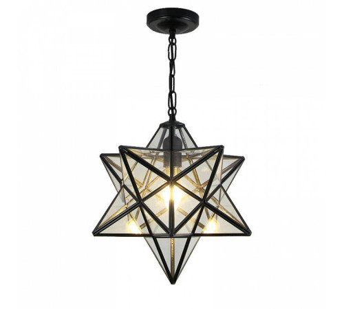 Подвесной светильник Imperiumloft Black Star Clear Glass 101314-26