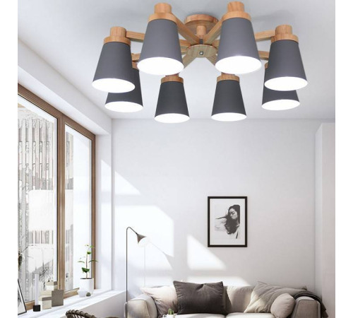 Люстра на штанге Imperiumloft Prop White prop01