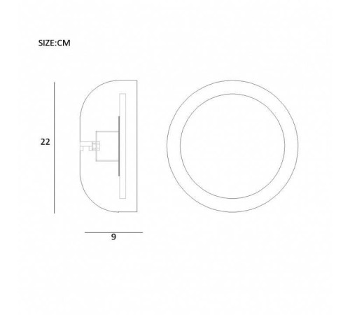 Накладной светильник Imperiumloft LOKE LOKE01