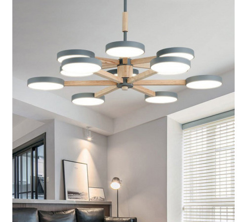 Люстра на штанге Imperiumloft TURNA Khaki TURNA-DBL01