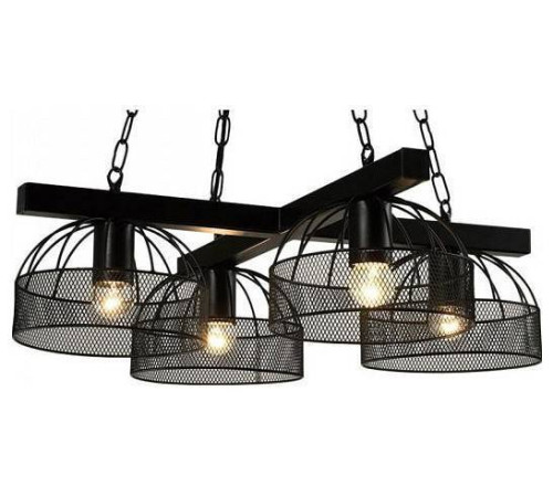Подвесная люстра Imex Ringo MD.20461-4-P-BK