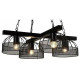 Подвесная люстра Imex Ringo MD.20461-4-P-BK