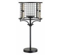 Настольная лампа декоративная Indigo Castello 10014/1T Black