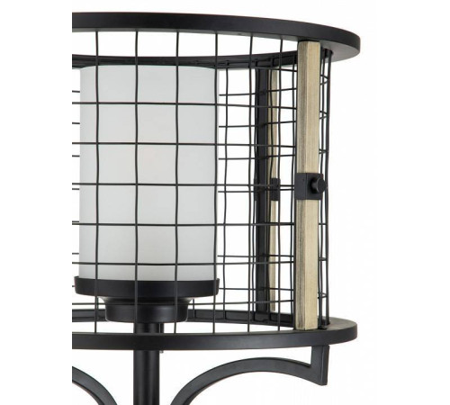 Настольная лампа декоративная Indigo Castello 10014/1T Black