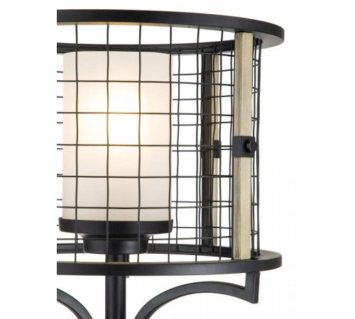 Настольная лампа декоративная Indigo Castello 10014/1T Black