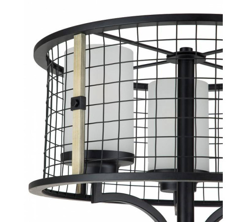 Торшер Indigo Castello 10014/3F Black