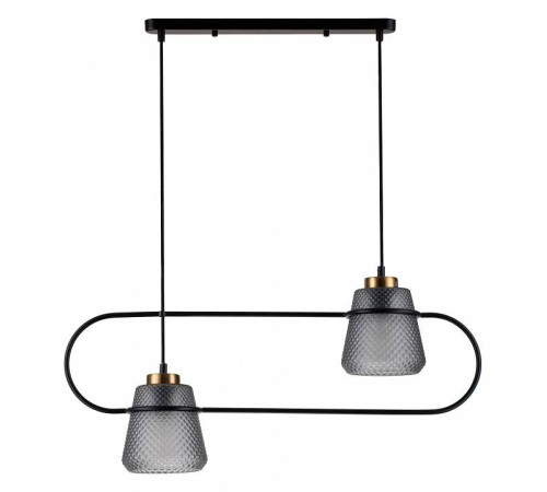 Подвесной светильник Indigo Astratto 11016/2P Black