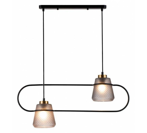 Подвесной светильник Indigo Astratto 11016/2P Black