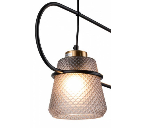 Подвесной светильник Indigo Astratto 11016/2P Black