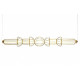 Подвесной светильник Indigo Collisore 14030/1PL Gold