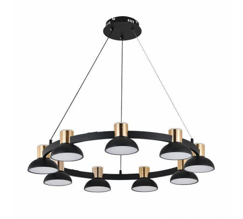 Подвесная люстра Indigo Traforo 11059/9P Black