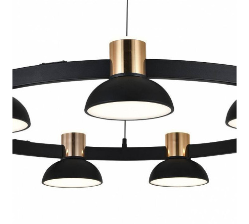 Подвесная люстра Indigo Traforo 11059/9P Black