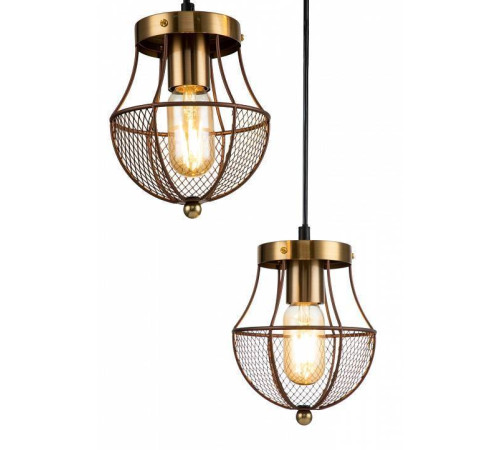 Подвесной светильник Indigo Pallo 10011/3P Gold