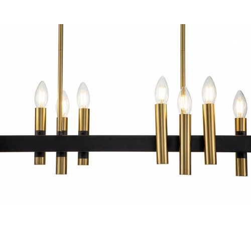 Люстра на штанге Indigo Cero 13009/16PL Black