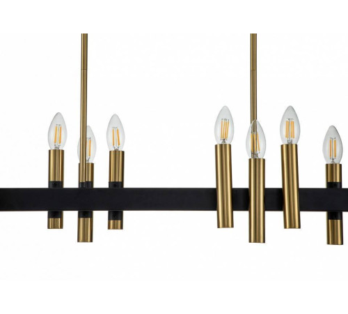 Люстра на штанге Indigo Cero 13009/16PL Black