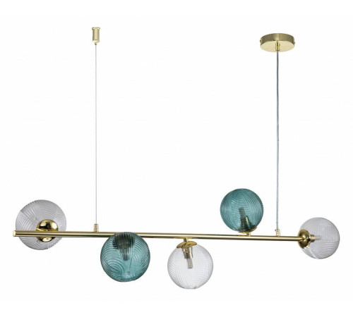 Подвесной светильник Indigo Selva 11032/5PL Gold