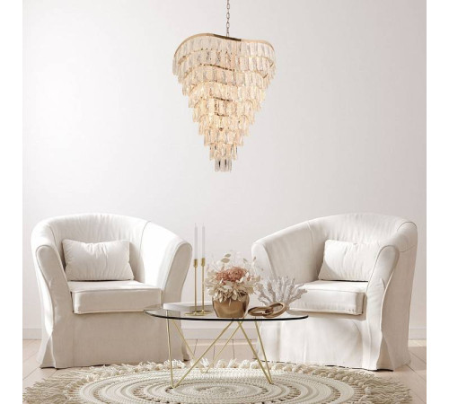 Подвесная люстра Indigo Ambra 12030/13P Gold