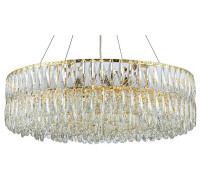 Подвесная люстра Indigo Vortice 12050/18P Gold