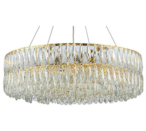 Подвесная люстра Indigo Vortice 12050/18P Gold
