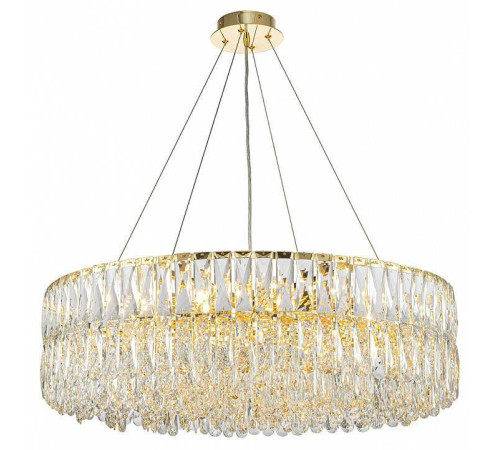 Подвесная люстра Indigo Vortice 12050/18P Gold