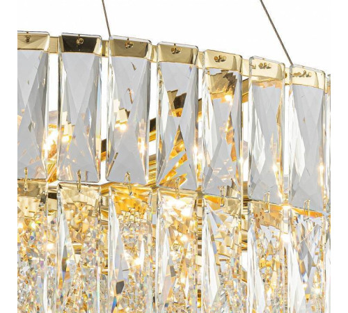 Подвесная люстра Indigo Vortice 12050/18P Gold