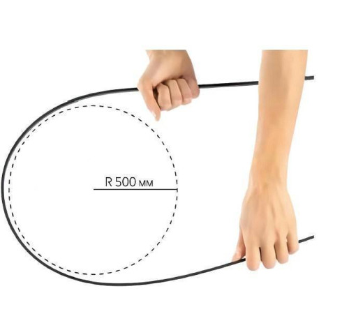 Трек гибкий Italline Fantom IT010-4010 black