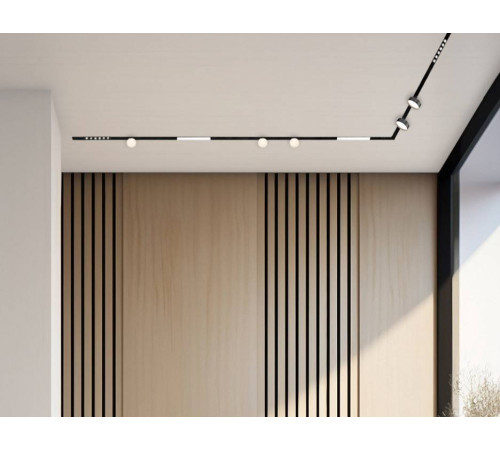 Накладной светильник Italline Atom IT012-5025 black 3000K