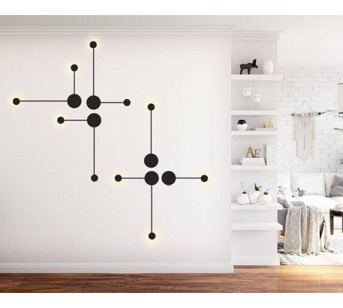 Накладной светильник Italline IT03-1435 черный IT03-1435 black