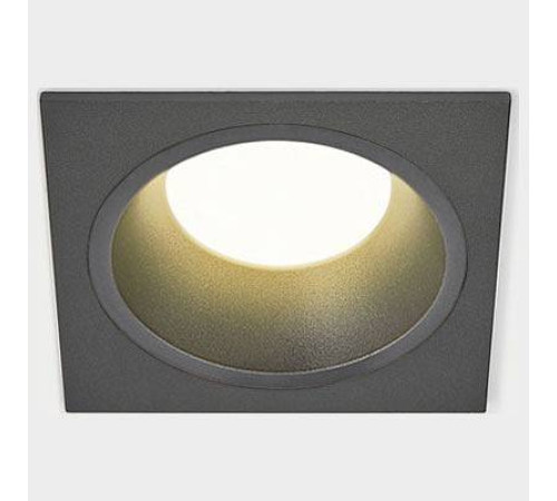 Встраиваемый светильник Italline IT08-8013 черный 3000 K + рамка IT08-8014 черный IT08-8013 black 3000K / IT08-8014 black