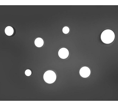 Накладной светильник Italline M04-525-125 M04-525-125 black 4000K