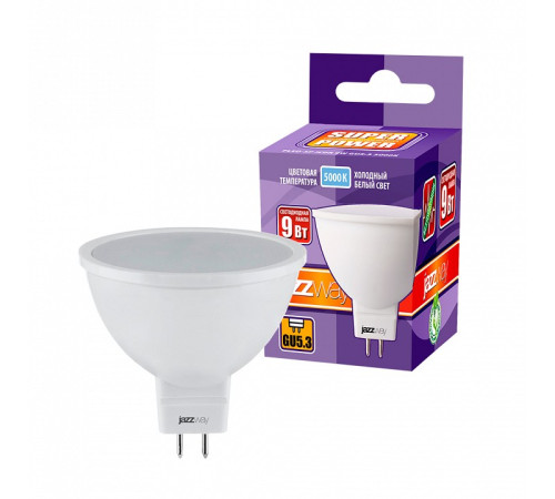 Лампа светодиодная Jazzway GU5.3 9Вт 5000K PLED-SP JCDR 9W 5000K