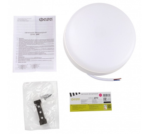 Накладной светильник Jazzway ДПО-1036 12w 6500K IP54
