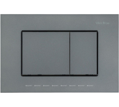 Кнопка смыва Allen Brau Evo S ABS графит 9.2EV01.GR
